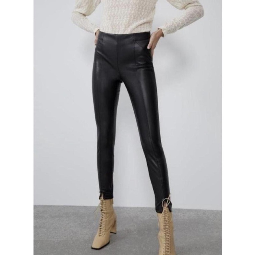 Zara Leather Pants